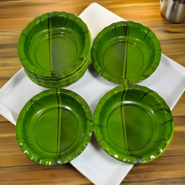 Green_12-Piece_Melamine_Small_Round_Serving_Plate_Set_-_Ideal_For_Snacks_And_Meals