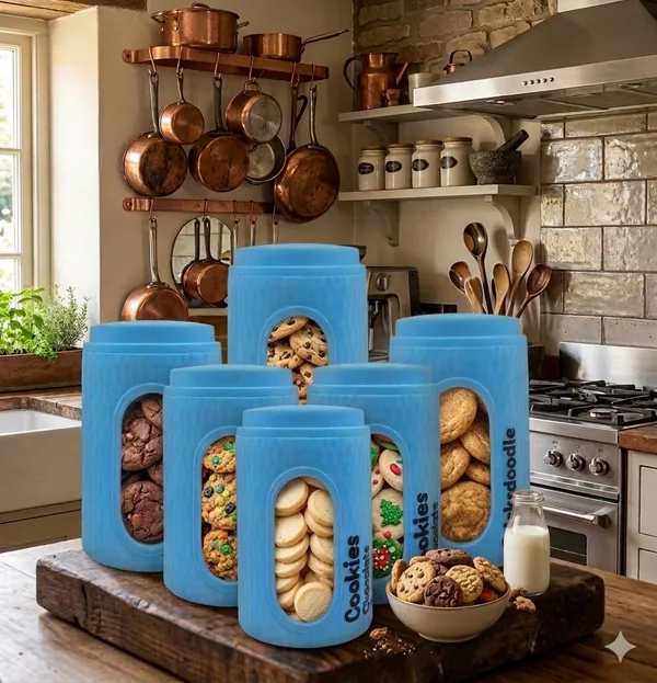 Inpro_Airtight_780_ml_Storage_Pickle_Glass_Jar_(Pack_of_6)_with_Window_for_Snacks,_Tea_&_Coffee|_Glass_Jar_for_Spices_&_Snacks