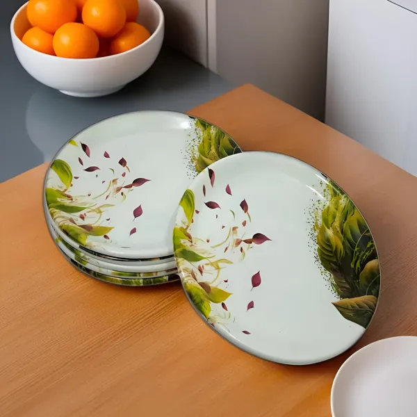 Multicolor_Set_Of_6_Melamine_Round_Small_Snack_Quarter_Plates-_Perfect_Addition_To_Your_Kitchen_Utensils
