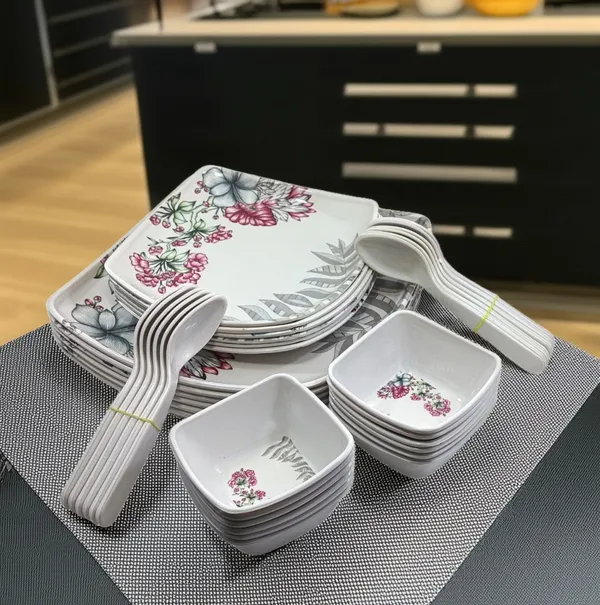 Inpro_Every_Occasion_Covered:-_36-Piece_Melamine_Dinner_Set_Contains_6_Full_Plates,_6_Half_Plates,_12_Bowls_and_12_Spoons_Perfect_for_Dining