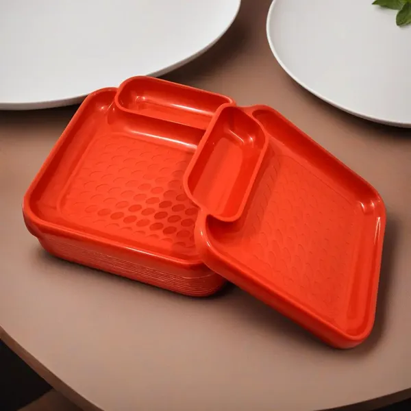 Red_(Pack_Of_12)_Sectioned_Plastic_Platter_In_Red_Color-_Perfect_For_Dinner_And_Entertaining