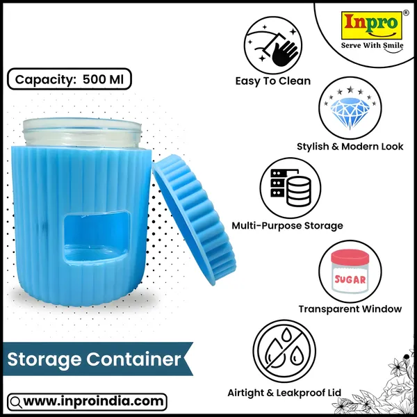 Inpro_Airtight_Glass_Jar_with_Shatterproof_Plastic_Outer_Body_(Pack_of_6)_–_Perfect_for_Snacks,_Spices,_and_Dryfruits
