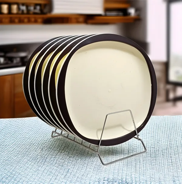 Inpro_Complete_Set_of_6_Plastic_Unbreakable_Dinner_Plates|_Ideal_for_Home,_Outdoor_&_Kids