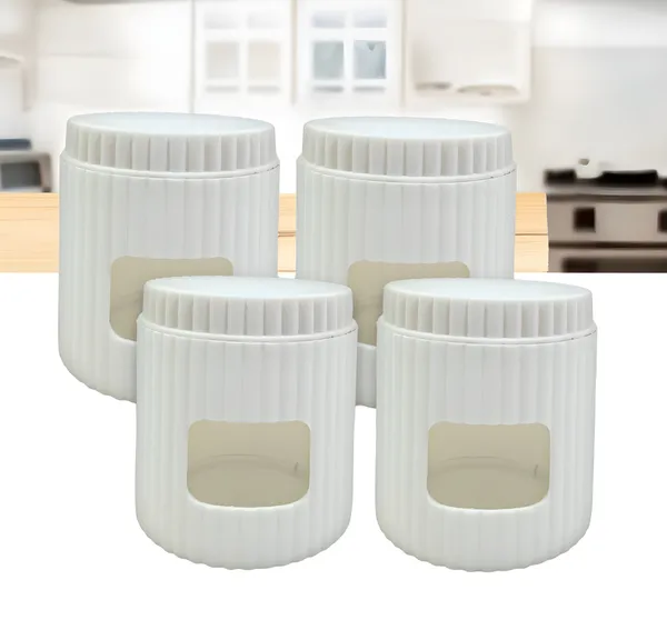 Inpro_Glass_and_Plastic_Hybrid_Storage_Jar_(Pack_Of_4)_–_Multipurpose_Container_with_Durable,_Airtight_Design_for_Food_Storage