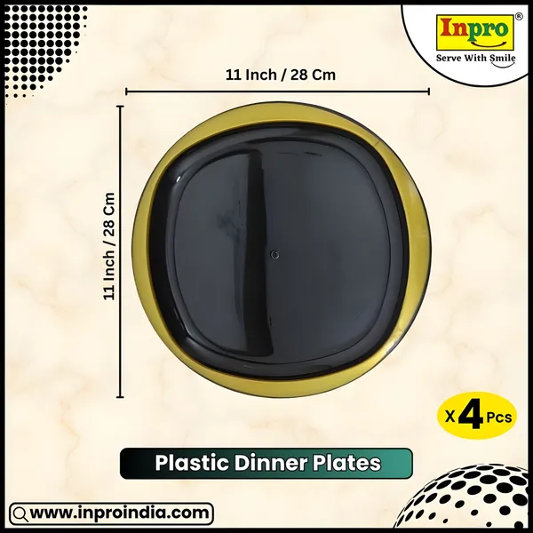 Inpro_Plastic_Unbreakable_Full_Dinner_Plate_–_Pack_of_4_|_Lightweight,_Durable_&_Everyday_Dining_Plates