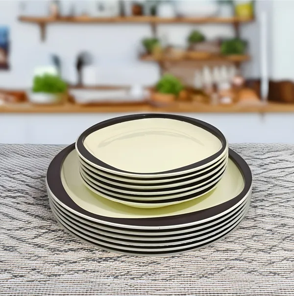 Inpro_Unbreakable_Plastic_6_Dinner_Plate_&_6_Half_Plate_Set_–Plastic_Dinnerware_Plate_Combo