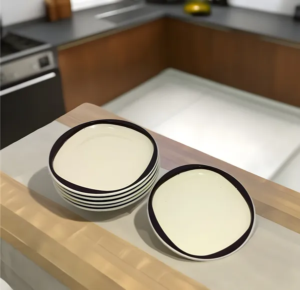 Inpro_Unbreakable_Plastic_Half_Plates_–_6_Pcs_|_Stylish,_Durable_&_Reusable