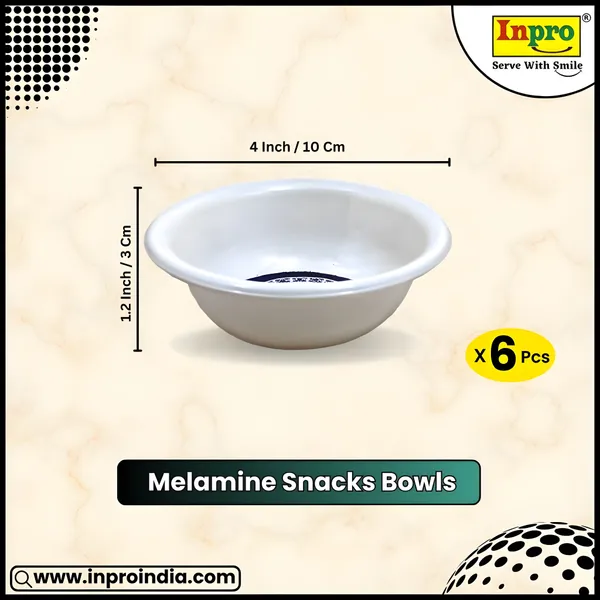 Multicolor_Melamine_Dining_Bowl_Set_Of_6_-_Ideal_For_Serving_Rice,_Soups,_Snacks_&_More