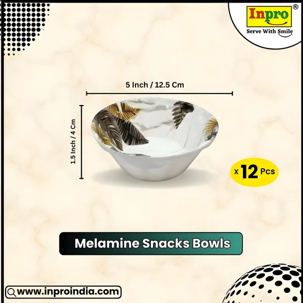 Multicolor_Elegant_Melamine_Dining_Bowl_Set_Of_12_-_Good_Finish_For_Daily_Meals_&_Special_Occasions