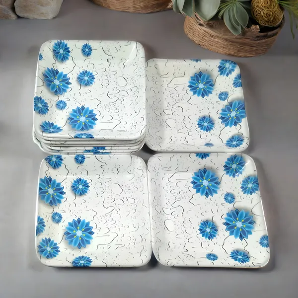 Multicolor_Set_Of_12_Melamine_Small_Plates_-_Perfect_Addition_To_Your_Kitchen_Utensils_&_Dinnerware_Collection