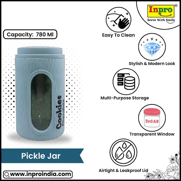 Inpro_780_ml_Glass_Storage_Jar_(Pack_of_2)_with_Lid_for_Kitchen_Use_|_Perfect_for_Pickles