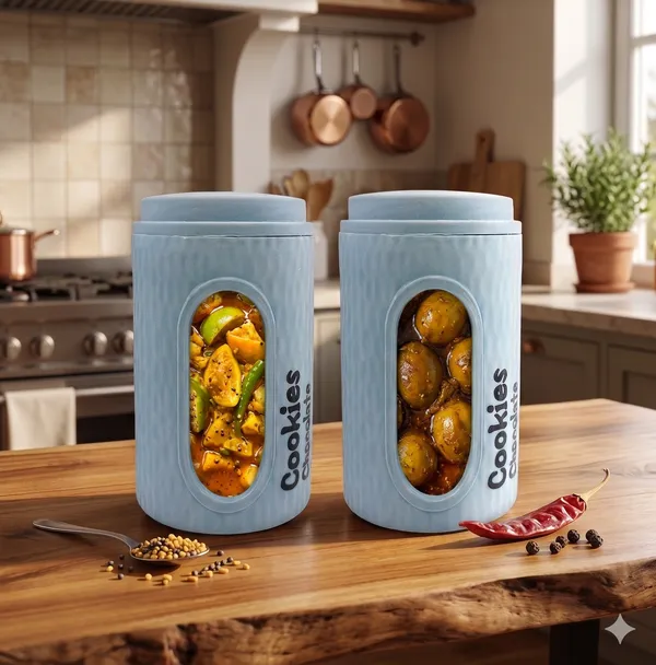 Inpro_780_ml_Glass_Storage_Jar_(Pack_of_2)_with_Lid_for_Kitchen_Use_|_Perfect_for_Pickles