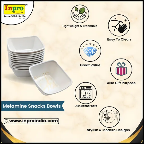 Inpro_Serve_in_Style_with_our_Inpro_12_Pcs_Melamine_Vegetable_Bowl-_Perfect_for_Dinners,_Serving_as_Snacks_Bowl_and_more!