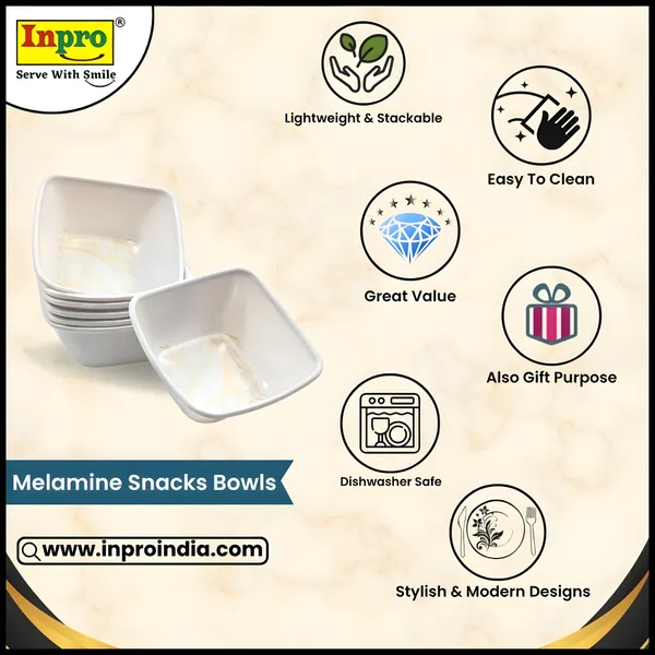 Inpro_Melamine_Round_Vegetable_Bowl_For_Serving_Snacks_(Pack_of_6)|_Lightweight_Serving_Bowl_for_Daily_Use_(Size:_4_Inch/10_Cm)