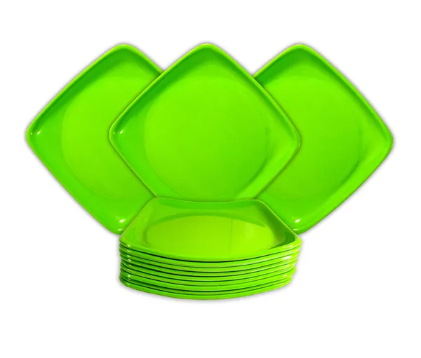 Green_12-Piece_Melamine_Square_Half_Plates_Set_-_Perfect_For_Snacks_And_Meals