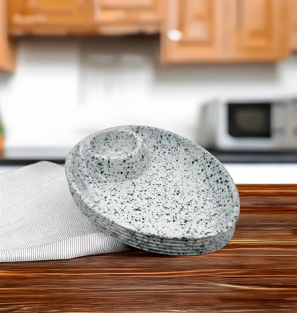 White_Melamine_Section_Snacks_Platters_Set_Of_6_-_Lightweight_&_Dishwasher_Safe,_Durable_Platters