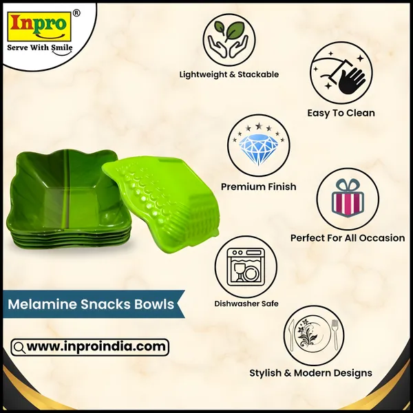 Green_Melamine_Multi-Use_Bowl_Set_Of_6_-_Lightweight,_Durable_&_Easy_To_Clean