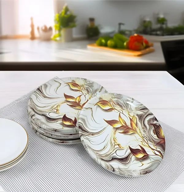 Multicolor_Melamine_Small_Snack_Plates_Set_Of_6-_Perfect_For_Dining,_Serving_And_Kitchen_Utensils