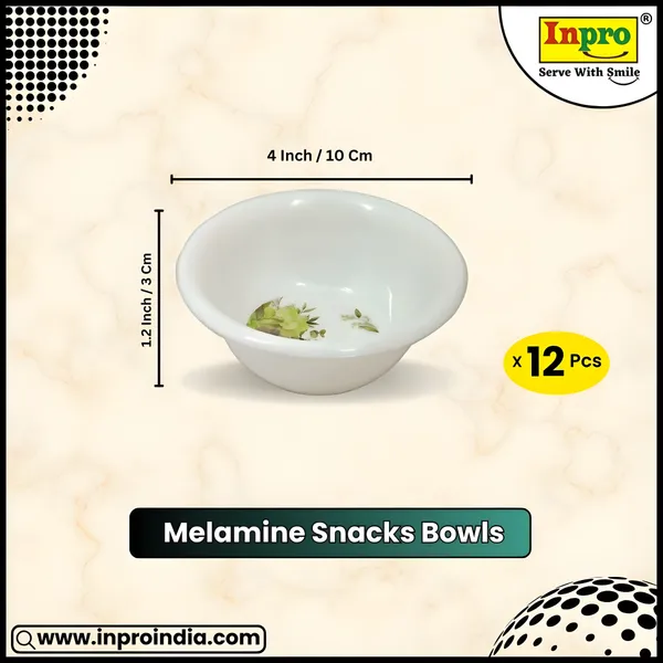 White_Good_Melamine_Bowls_Set_Of_12_-_Ideal_For_Serving_Meals_&_Snacks