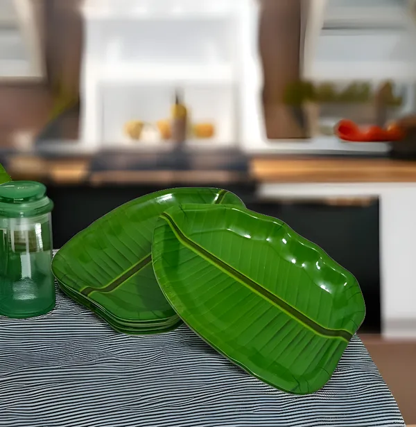 Green_(Pack_Of_6)_Melamine_Designer_Quarter_Snacks_Platters_-_Perfect_For_Kitchen,_Snacks_And_Meals