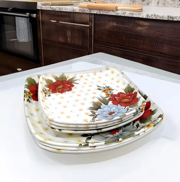 Multicolor_Set_Of_8_(4_Full_Plate_&_4_Half_Plate)_For_Dinner_-_Perfect_Dinner_Plates_Set