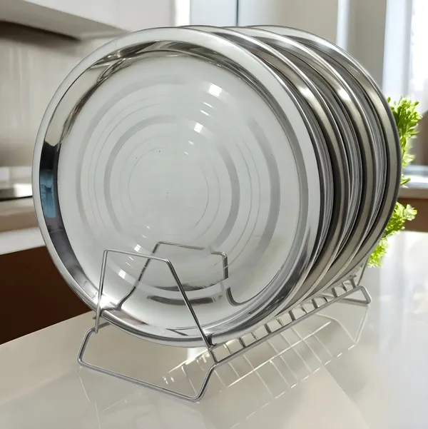 Silver_Set_Of_4_Stainless_Steel_Full_Plates_Perfect_For_Daily_Use_&_Outdoor_Dining