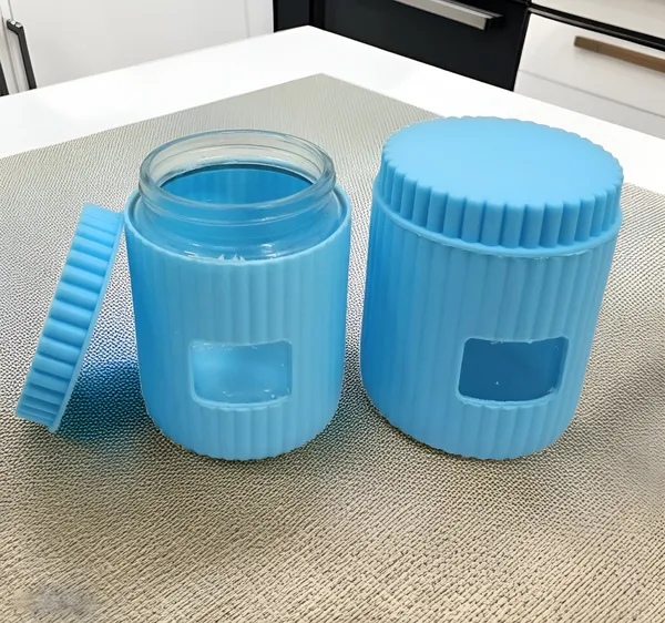 Blue_Multipurpose_Glass_Storage_Jar_With_Durable_Polypropylene_Outer_Body_And_Airtight_Lid_(Pack_Of_2)_Ideal_For_Kitchen,Dry_Fruit_Serving_&_Travel