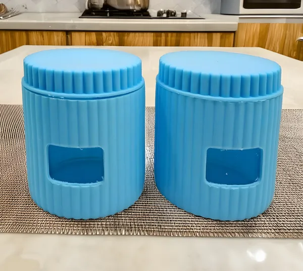 Blue_Multipurpose_Glass_Storage_Jar_With_Durable_Polypropylene_Outer_Body_And_Airtight_Lid_(Pack_Of_2)_Ideal_For_Kitchen,Dry_Fruit_Serving_&_Travel