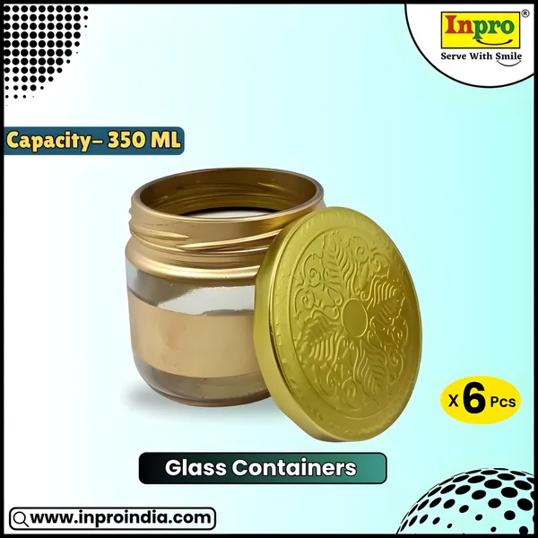 Golden_Golden_Lid_Glass_Jar_350Ml_(Pack_Of_6)_|_Reusable_Airtight_Jar_For_Dry_Fruits,_Spices,_Kitchen_Use
