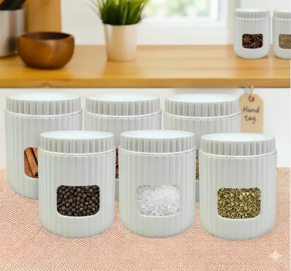 White__Pack_of_6-_Inpro_Premium_Glass_Container_with_Protective_PP_Cover_|_Airtight_Kitchen_Storage_|_500_Ml