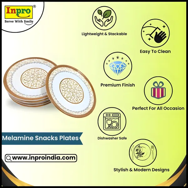Multicolor_Stylish_Melamine_Round_Small_Snack_Plates_Set_Of_6-_Perfect_For_Serving_And_Kitchen_Utensils