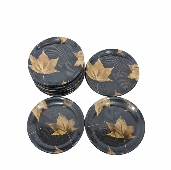 Black_Set_Of_12_Melamine_Snacks_Plates_Perfect_For_Kitchen_And_Dining_-_Ideal_For_Snacks_And_Meals