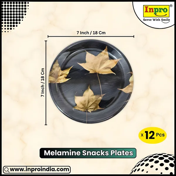 Black_Set_Of_12_Melamine_Snacks_Plates_Perfect_For_Kitchen_And_Dining_-_Ideal_For_Snacks_And_Meals