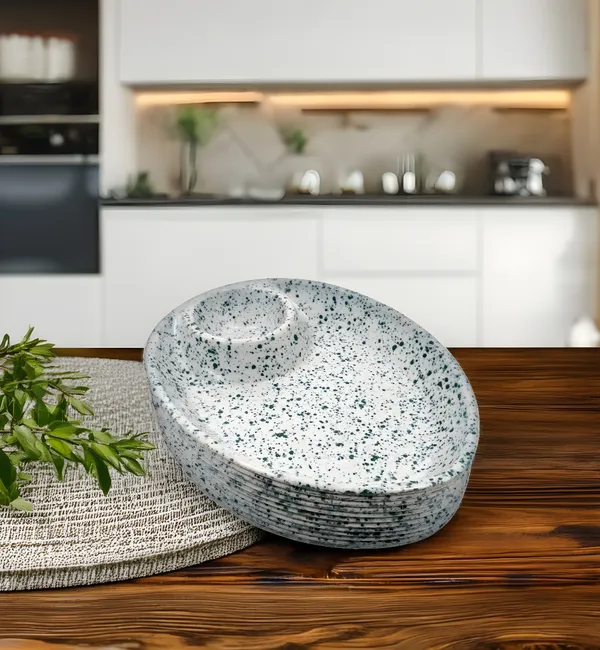 White_Melamine_Marble_Print_Compartment_Snacks_Platters_Set_Of_12_-_Perfect_For_Serving_Snacks