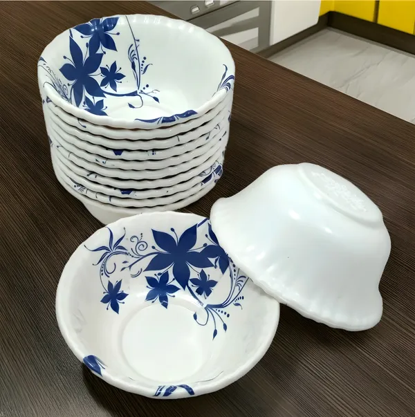 Multicolor_Melamine_Bowl_Set_Of_12_-_Perfect_For_Individual_Serving,_Durable_&_Ideal_For_Daily_Use"