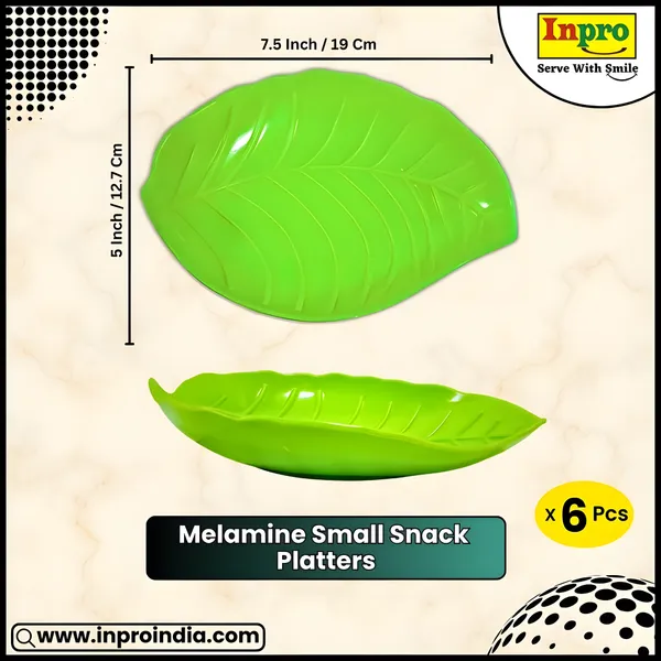 Green_(Pack_Of_6)_Melamine_Designer_Snacks_Platters_-_Perfect_Addition_To_Your_Kitchen_Utensils