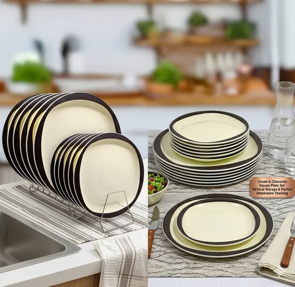 Inpro_Unbreakable_Plastic_6_Dinner_Plate_&_6_Half_Plate_Set_–Plastic_Dinnerware_Plate_Combo