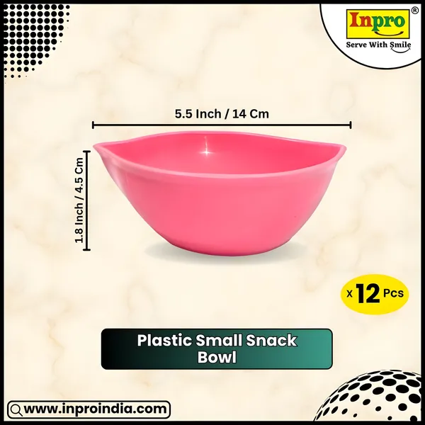 Pink_Unbreakable_Plastic_Small_Leaf_Bowls_Set_Of_12_-_Perfect_For_Small_Parties_And_More