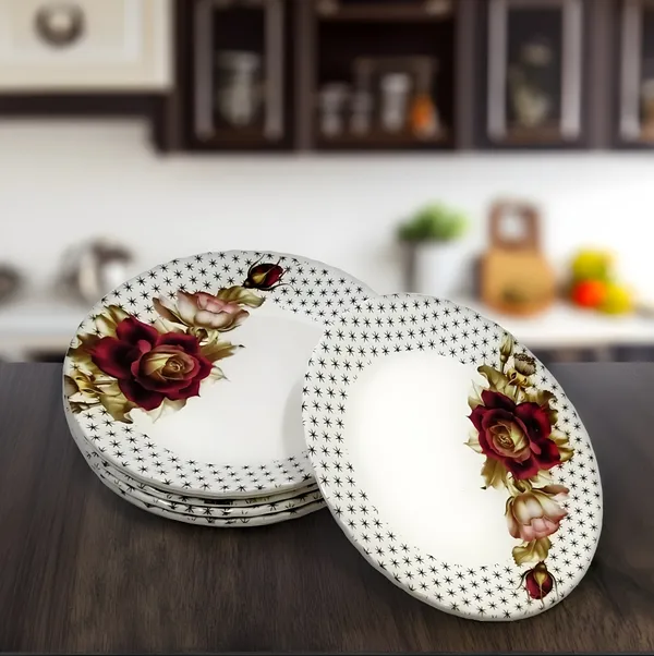 Multicolor_Upgrade_Your_Kitchen_With_Melamine_Half_Plates_Set_Of_6_-_Perfect_For_Kitchen_And_Dining