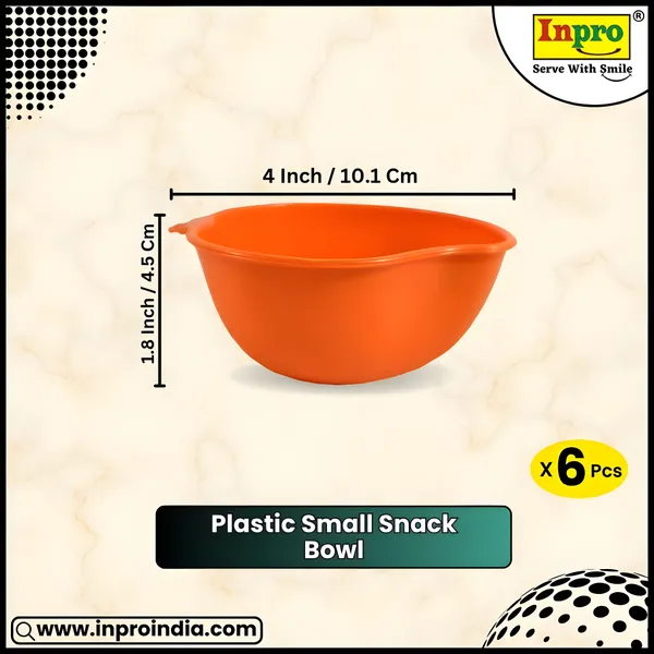 Orange_Plastic_Mango_Shape_Serving_Bowls_Set_Of_6_In_Orange_Color_-_Durable_&_Ideal_For_Daily_Use