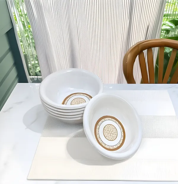 Multicolor_Melamine_Round_Bowl_Set_Of_6_-_For_Soup,_Noodles_&_Pasta_Eco-Friendly,_Easy-To-Clean