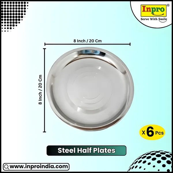 Silver_Stainless_Steel_Half_Plates_Set_Of_6_Durable,_Rust-Resistant,_&_Eco-Friendly_Design