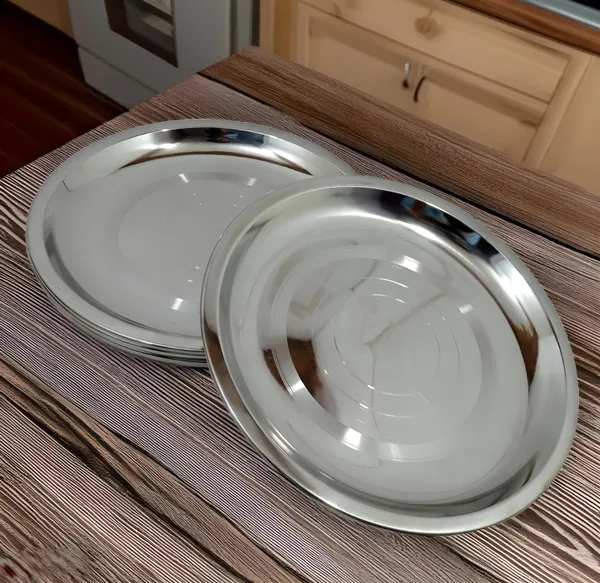 Silver_Stainless_Steel_Half_Plates_Set_Of_6_Durable,_Rust-Resistant,_&_Eco-Friendly_Design