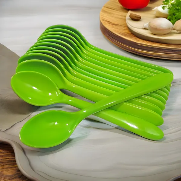 Green_Melamine_Green_Table_Spoon_Set_Of_12_-_Stylish_&_Easy_To_Clean_Spoons_For_Daily_Meals