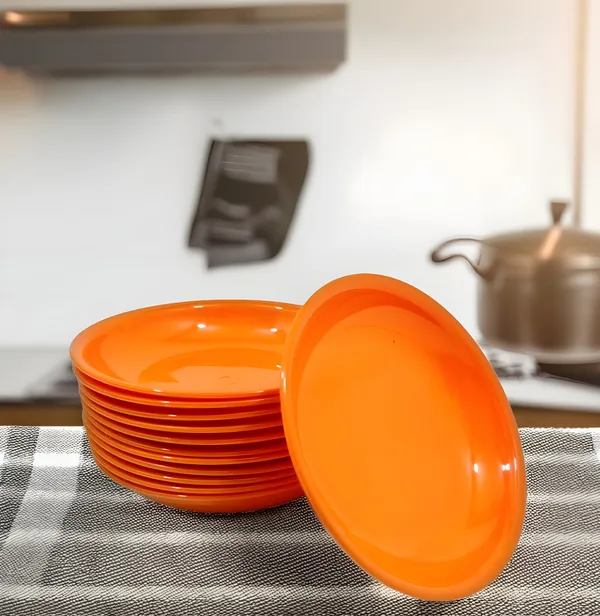 Orange_Plastic_Small_Plate_Set_Of_12_In_Orange_Color_-_Perfect_Addition_To_Your_Kitchen_Utensils