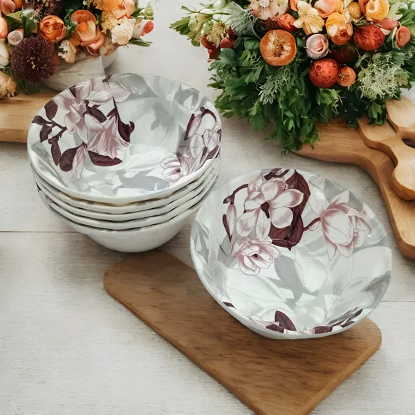 Multicolor_Lightweight_Melamine_Serving_Bowl_Set_Of_6_-_Perfect_For_Dinner_And_Ideal_For_Daily_Use.