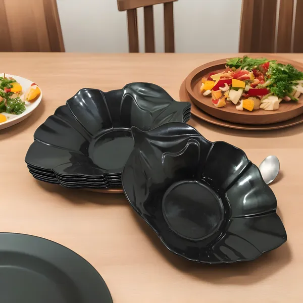 Black_Plastic_Snacks_Platter_Set_Of_6_-_Perfect_Addition_To_Your_Kitchen_And_Plates_Collection.