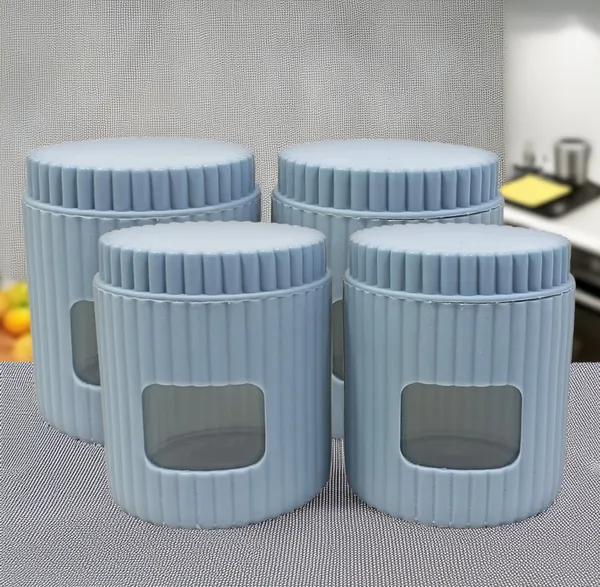Navy_Blue_Airtight_Glass_Jar_With_Shatterproof_Polypropylene_Outer_Body_(Pack_Of_4)_Perfect_For_Snacks,_Spices,_And_Dryfruits
