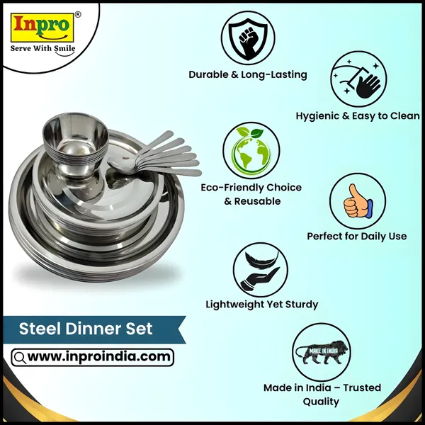 Silver_Stainless_Steel_24_Pcs_Dinner_Set_Includes_6_Full_Plates_|_6_Half_Plates_|_6_Bowls_|_6_Spoons