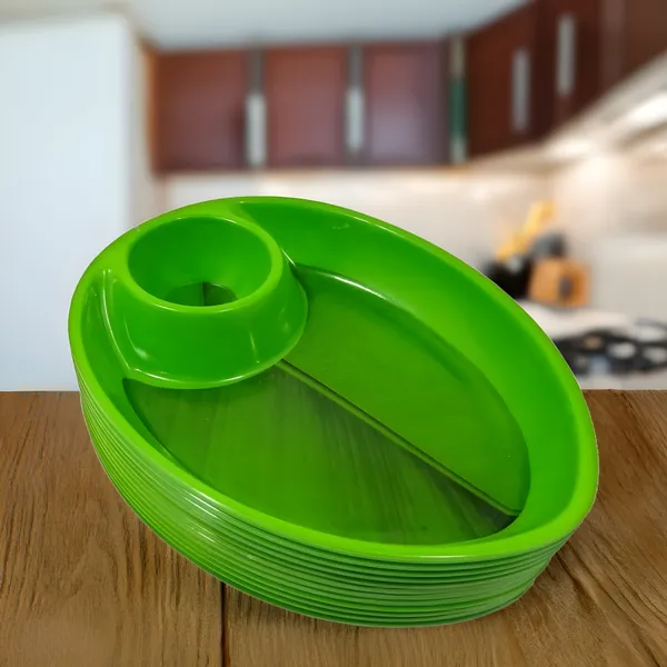 Green_Melamine_Small_Snacks_Banana_Leaf_Print_Snacks_Platters_Set_Of_12_-_Ideal_For_Snacks_And_Meals